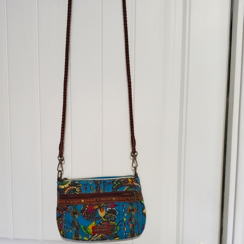 SacrootsTeal Spirit Desert Owl Crossbody - Picture 2 of 6